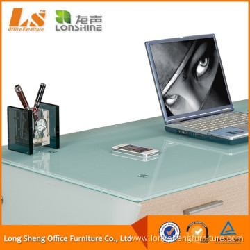 2017 Modern Tempered Glass Home Computer Table